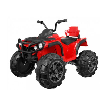 Quad ATV na akumulator dla dzieci Czerwony + Koła EVA + Radio MP3 + LED + Wolny Start